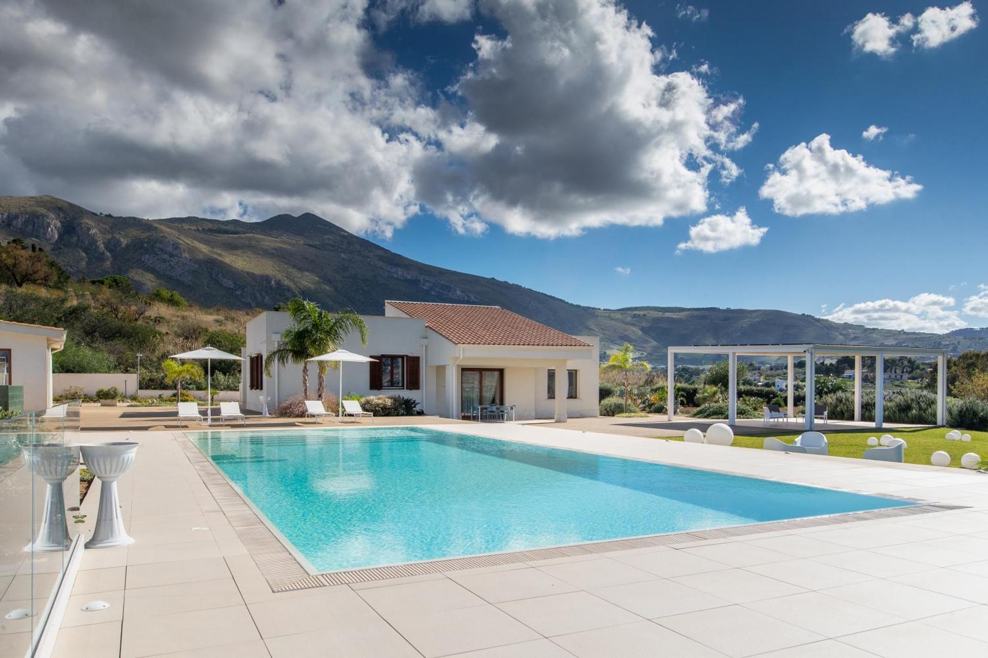 Villa Etesiae Кастелламмаре-дель-Гольфо Екстер'єр фото