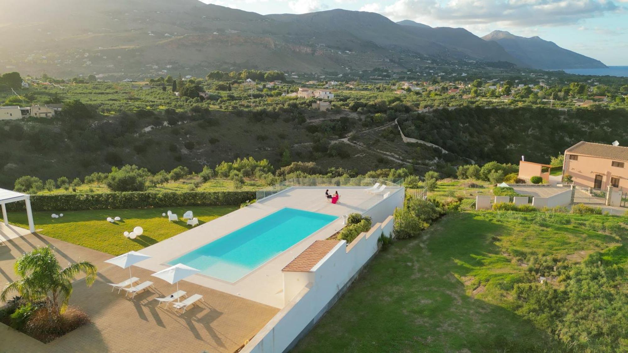 Villa Etesiae Кастелламмаре-дель-Гольфо Екстер'єр фото